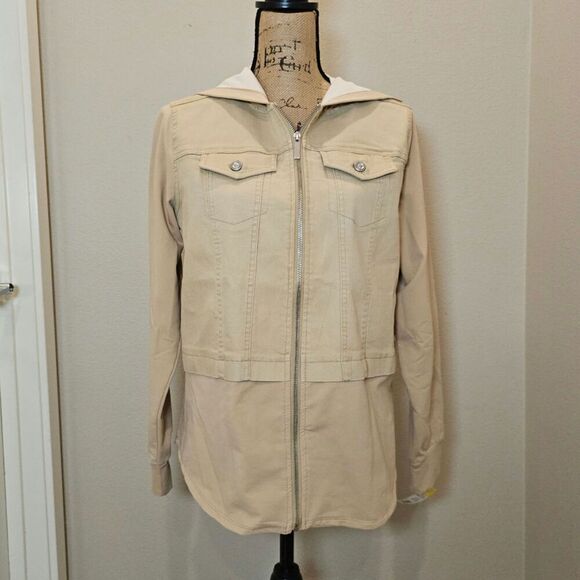 NWT DG2 Women's Hooded Soft Jacket Size Medium - Picture 1 of 8